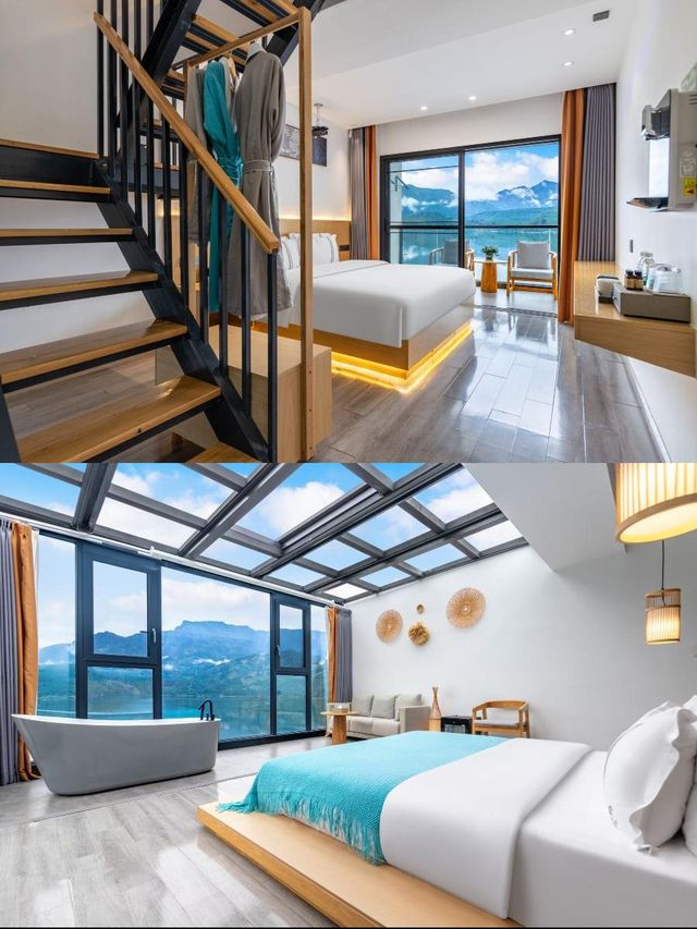 瓦屋山民宿，浪漫湖景等你發呆