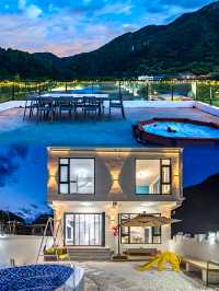 福兮山海國風私湯度假民宿｜京郊國風秘境，私湯與詩意的沉浸