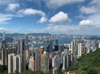 香港城市天際線——絢麗燈火璀璨盛景