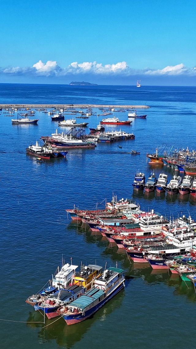廣東陽江東平鎮海港