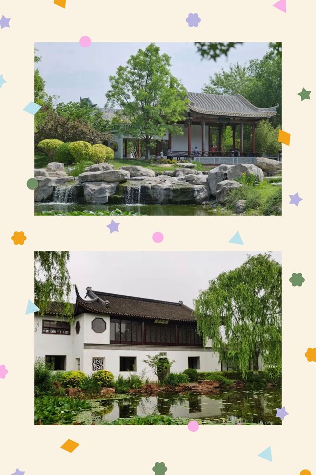 秋染園博：一園藏盡九州秋   當北京的風掠過永定河畔，園博園便成了被秋色打翻的調色盤。這座橫跨豐台、