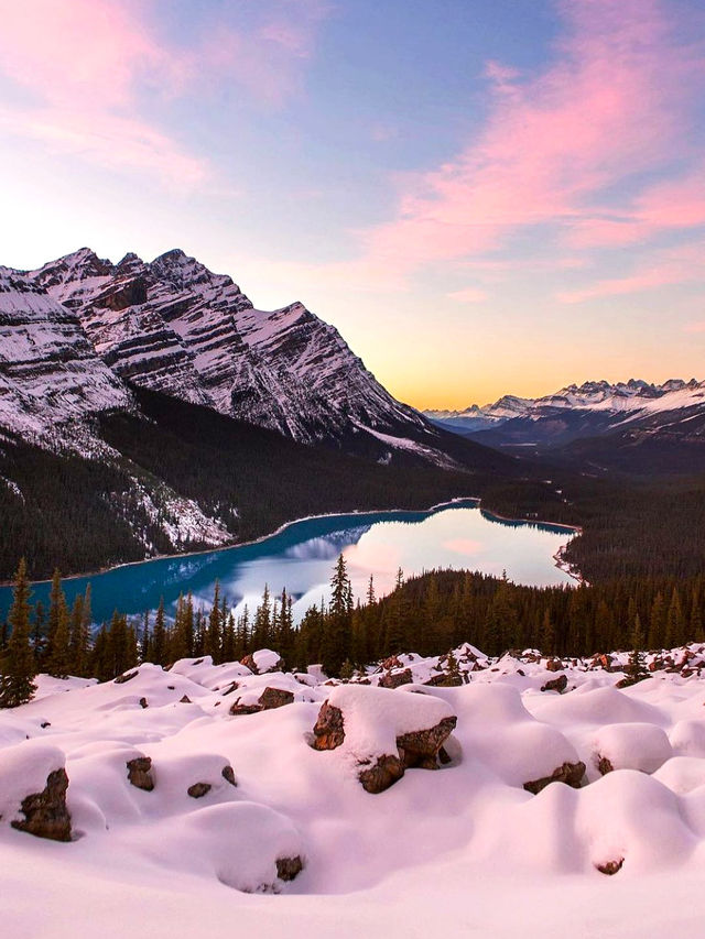 4天玩轉班夫雪景卡爾加里出發6人私家小團