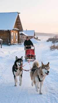 11月的漠河四天三晚，玩轉中國最快雪國童話！