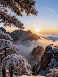 黃山日出雲海必看