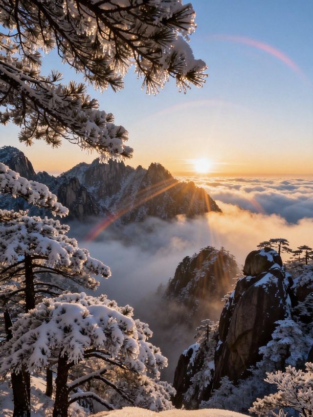 黃山日出雲海必看