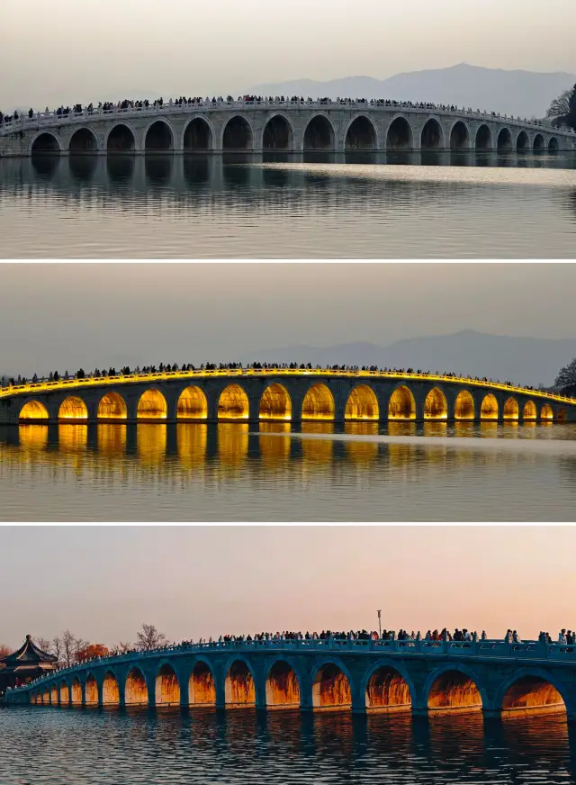 頤和園的金光穿洞翻車現場 下次我要在最美的時候來!