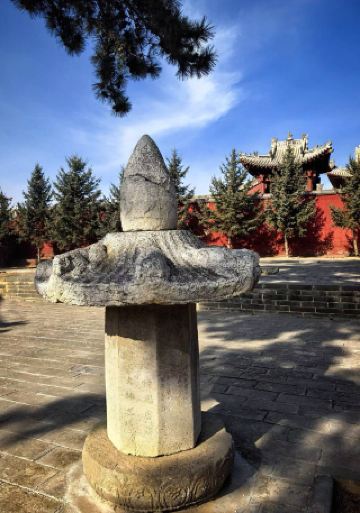 Свиток Цинмин на фреске - храм Яньшань, Фаньши, Шаньси