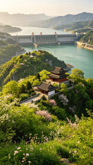 春末打卡宜昌秭歸屈原故里！吹峽江晚風，讀