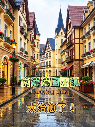 夜色德式小鎮浪漫行