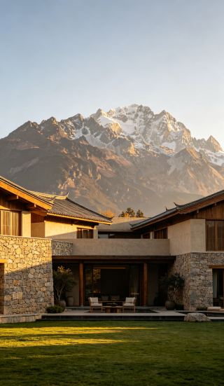 麗江新開業！這家雪山酒店好治癒啊
