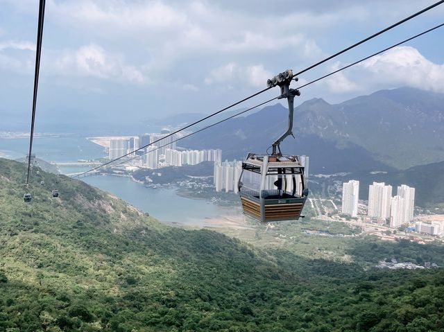 樂遊大嶼山，搭昂坪360，打卡天壇大佛+心經簡林 