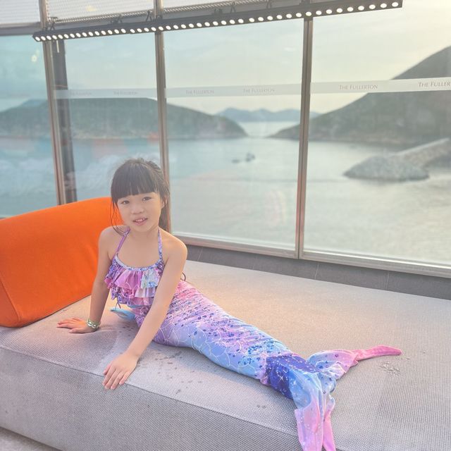 香港富麗敦海洋公園美人魚特色客房慶生