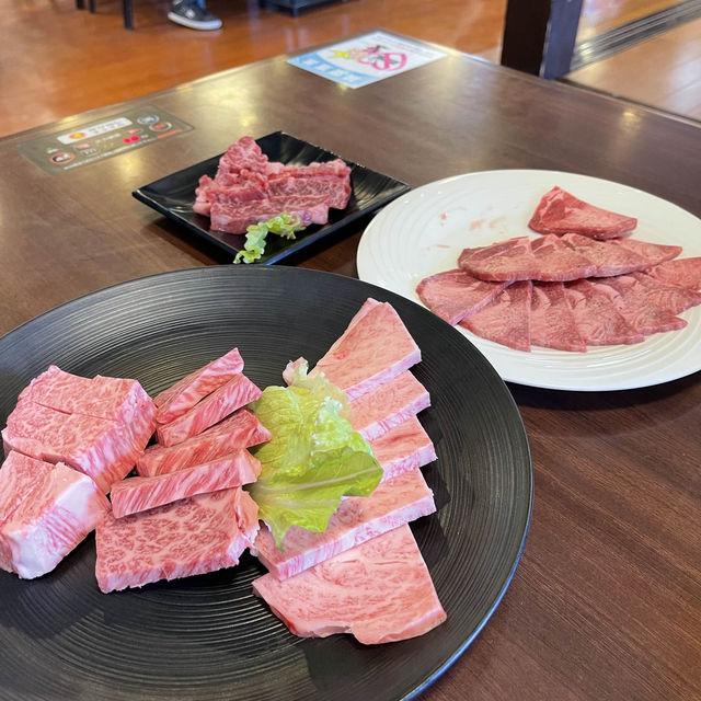 千屋牛という特産最高の牛肉を食べられるお店。