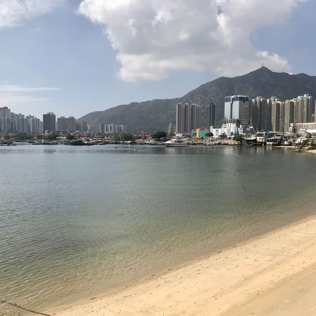 Castle Peak beach in Tuenmun