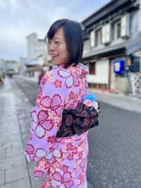 Renting a kimono outfit in Matsumoto 