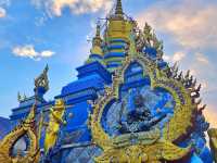 วัดร่องเสือเต้น Blue Temple 🙏🏻