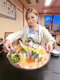 海天一色露天風呂♨️嘆眼睛也會懷孕的活魚懷石料理🍱
