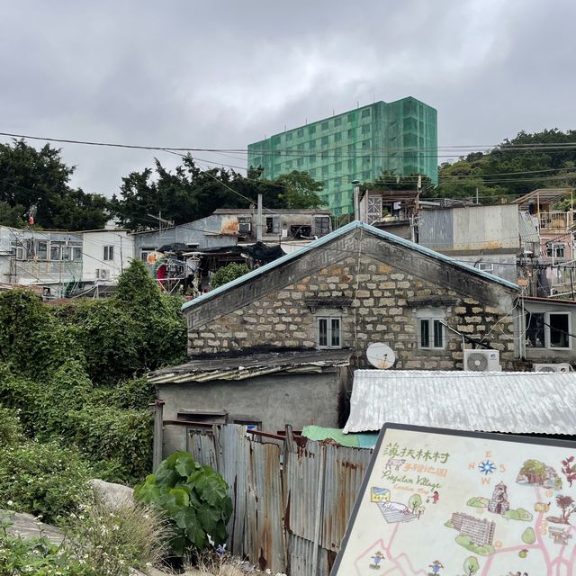 自家農田，香港僅餘的臨時房屋區