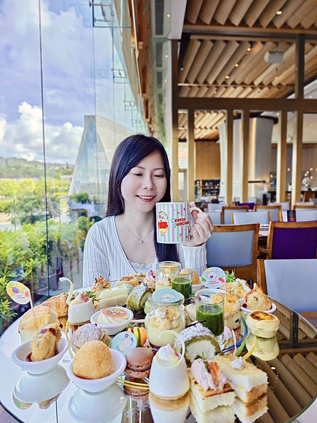 蠟筆小新主題下午茶套餐