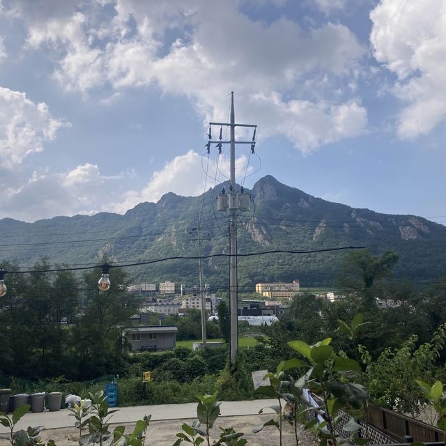 개별 수영장의 동학사 고급펜션 [계룡산 드림펜션]