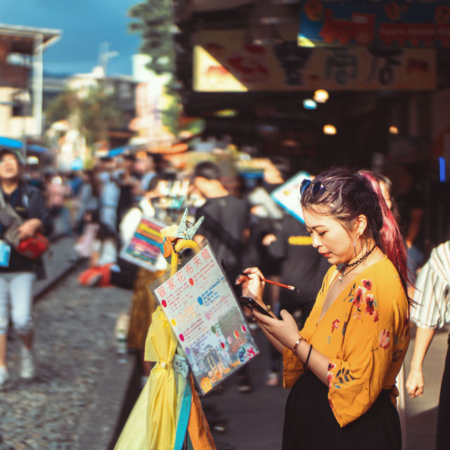 The magic of Sky Lanterns in Taipei, Ping Xi