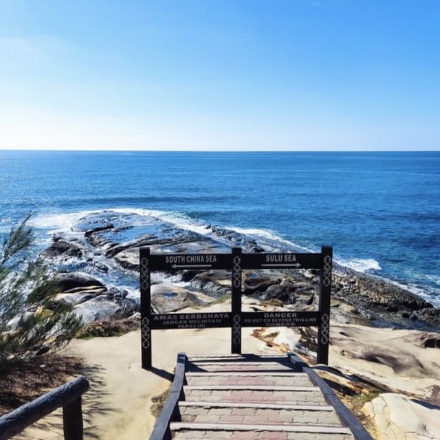 The tip of Borneo