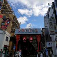 充滿日式古著店區的仁王門通商店街