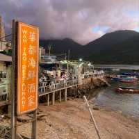 邊食邊欣賞迷人日落海景海鮮餐