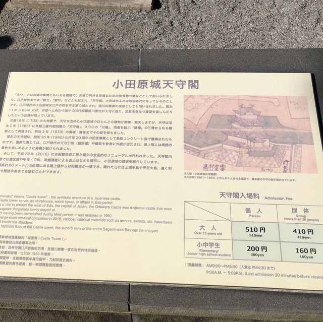 毗鄰東京的中世紀城堡🏯小田原城