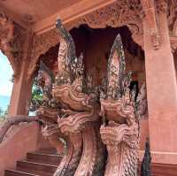 พระอุโบสถสีแดงแห่งเดียวบนเกาะสมุย 7
