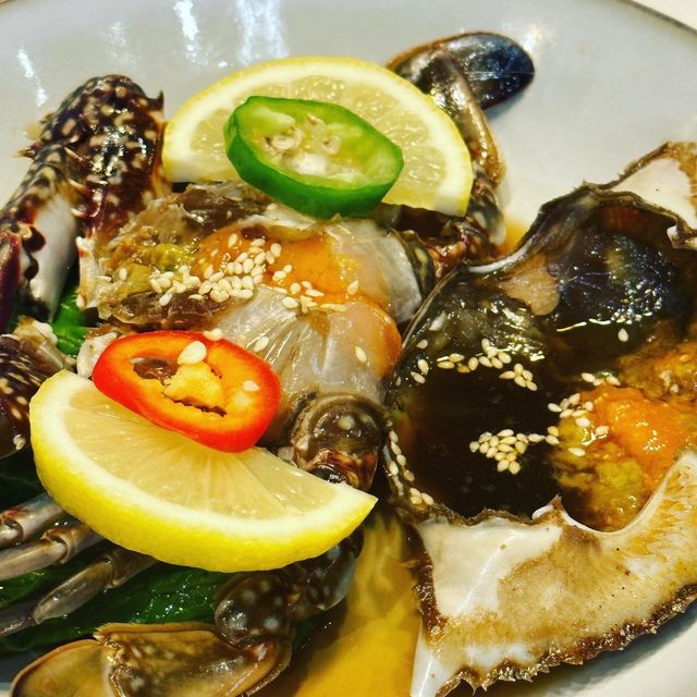 韓國廚師主理！韓國風味醬油蟹韓餐