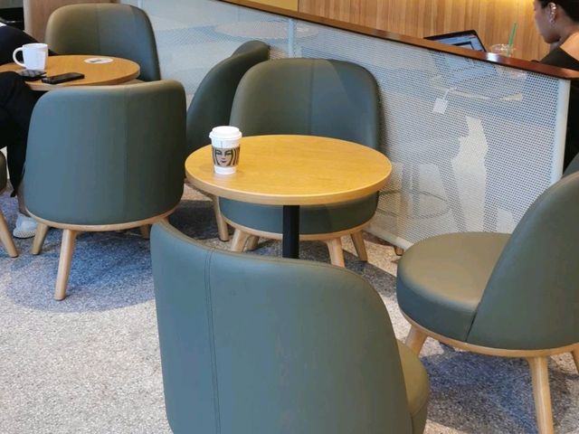 Newly renovated starbucks