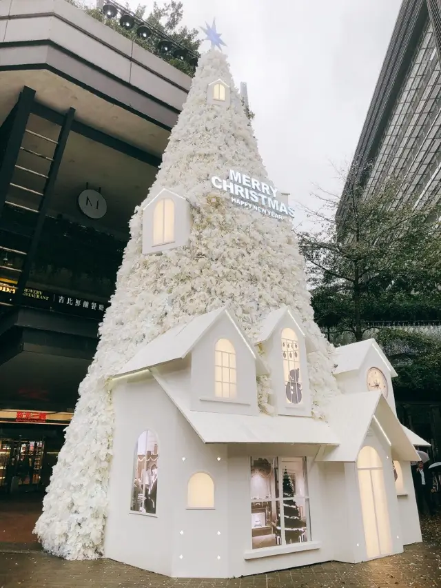 台北｜🤍❄️🎄白色聖誕節📍新光三越信義新天地