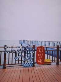 🇰🇷釜山海雲台藍線公園👣彩色的空中膠囊列車拍起照來太可愛了👾