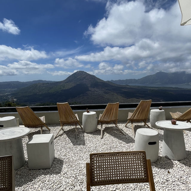 峇里島 睇住火山飲咖啡 ritatkala