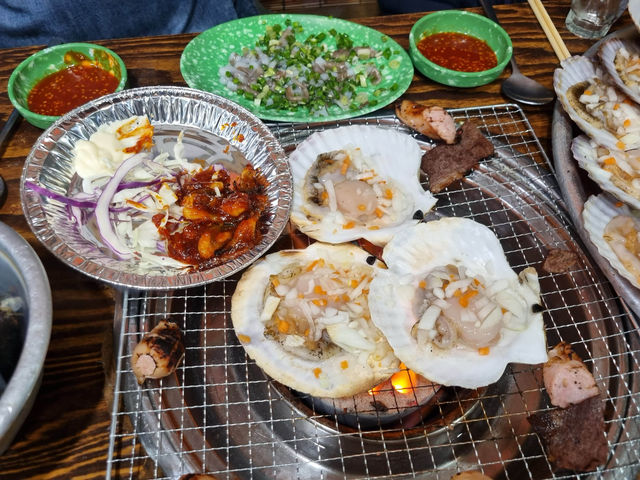 부산 핫플 조개구이맛집
