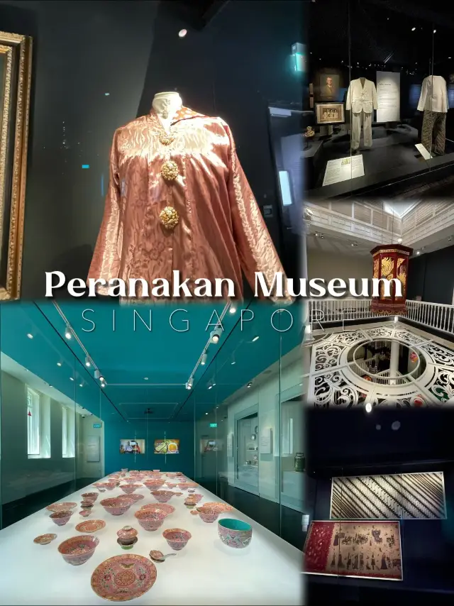 Peranakan Museum for an informative tour! 