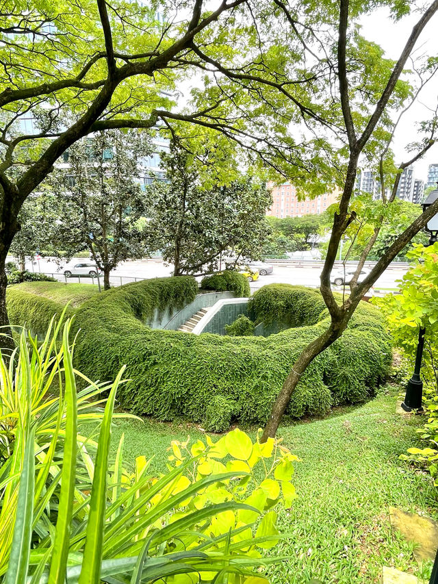 新加坡福康寧公園-隱藏在鬧市中的魔幻旋轉樓梯