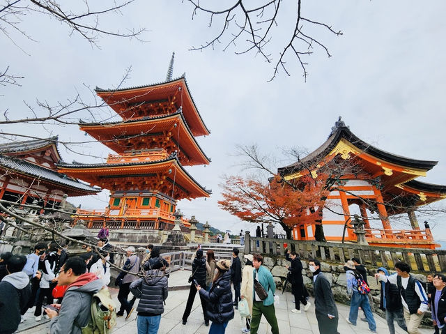 Kiyomizudera Temple in Autumn