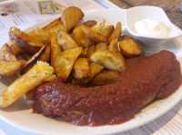 ไส้กรอกเยอรมันอร่อยๆที่เมือง Aachen