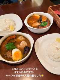 【北海道 帯広】2種類のスープから選べる🍲夜のスープカレー屋さん