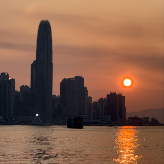 日落時分的浪漫-香港東岸公園主題區