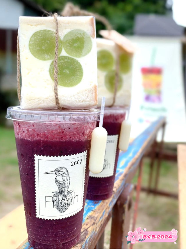 【福岡グルメ】週末だけのキッチンカー♪旬のフルーツを使ったサンドやジュースのお店✨
