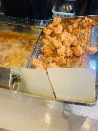 Kirakuan Okamoto ไก่ทอดเสียบไม้ย่านซันเนซากะ