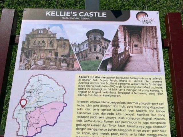 Walk into British Castle in the heart of Perak