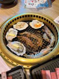 「盡情吃到飽燒肉，價格優惠」