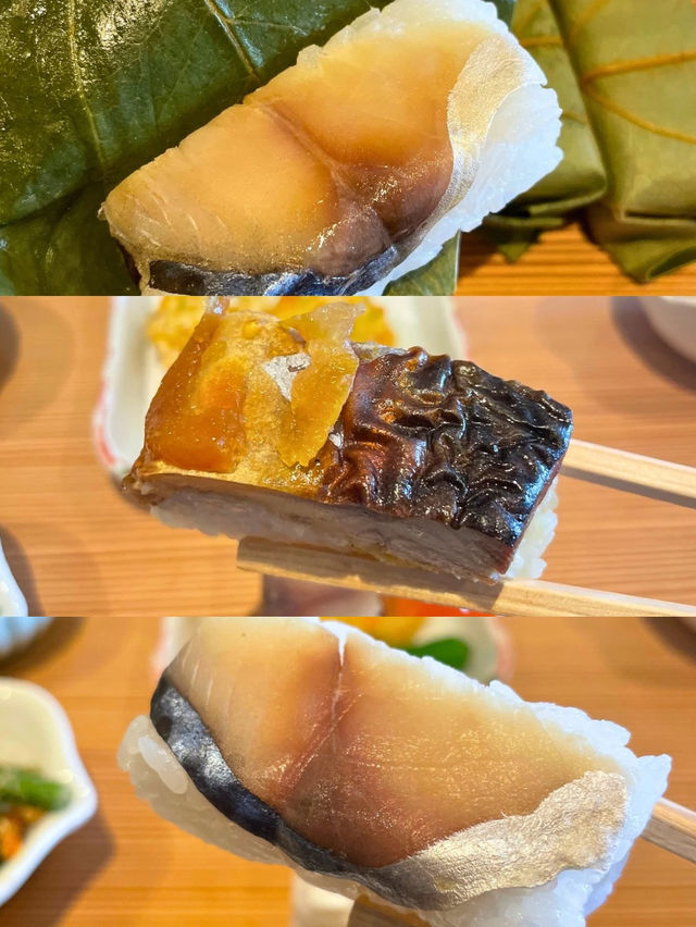 【奈良】奈良名物の柿の葉ずしと三輪そうめんが食べれる🥢
