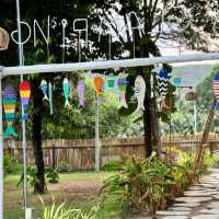 ทะเลใกล้กรุงฯ ดูโชว์ควงกระบองไฟ @iSEA GLAMPING