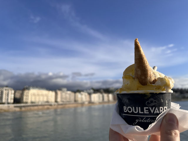 Gelatería Boulevard@サンセバスチャン🍨