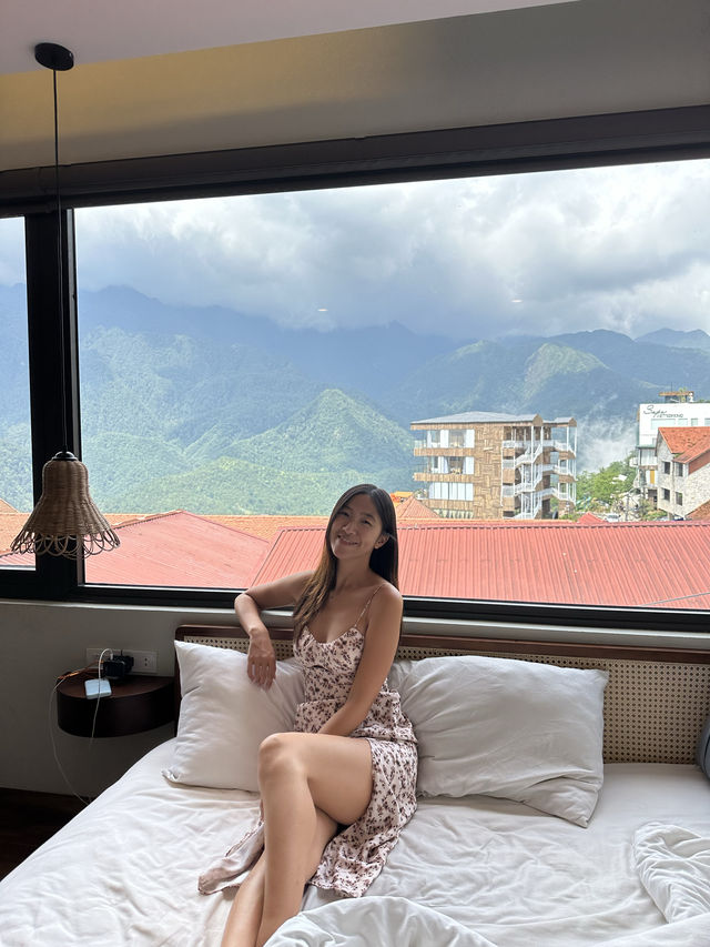 越南 | Sapa必住山景雲海酒店 餐廳食物質素⼀流😍